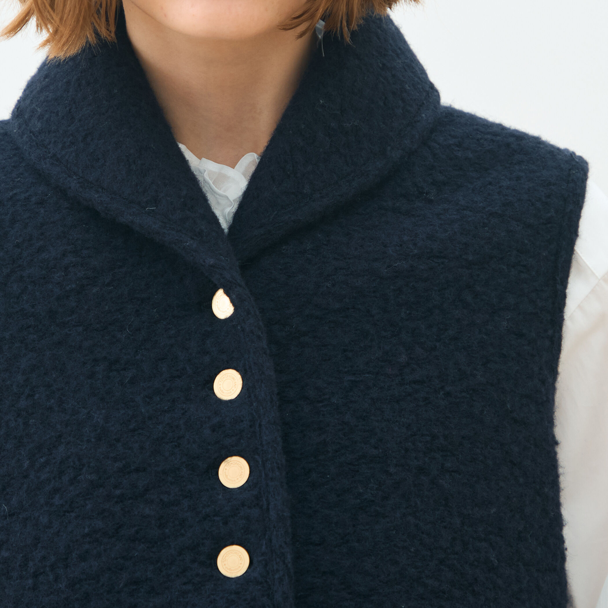 シープニット ショールカラージレ｜トゥモローランド 公式通販