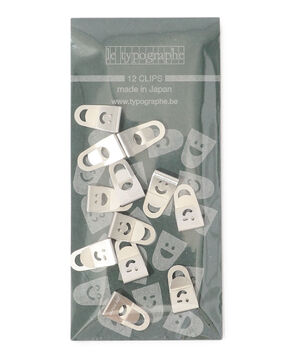 Le Typographe SMILY CLIPS 12pcs