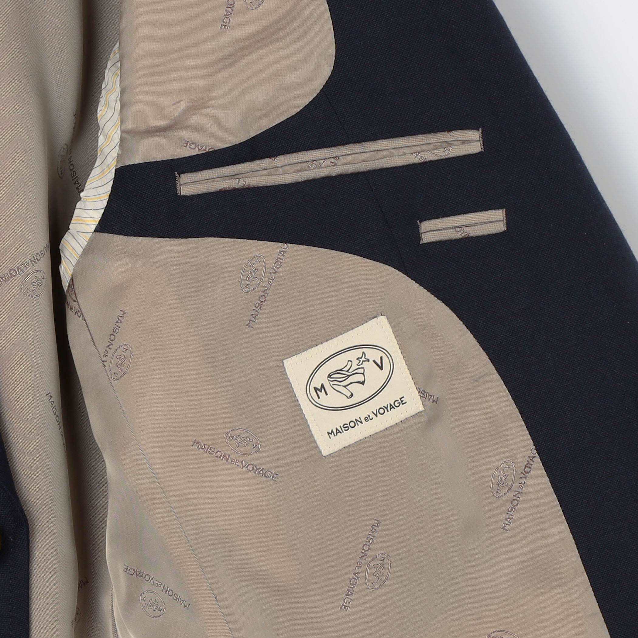 ウール シングルブレステッド2Bブレザー FOX BROTHERS