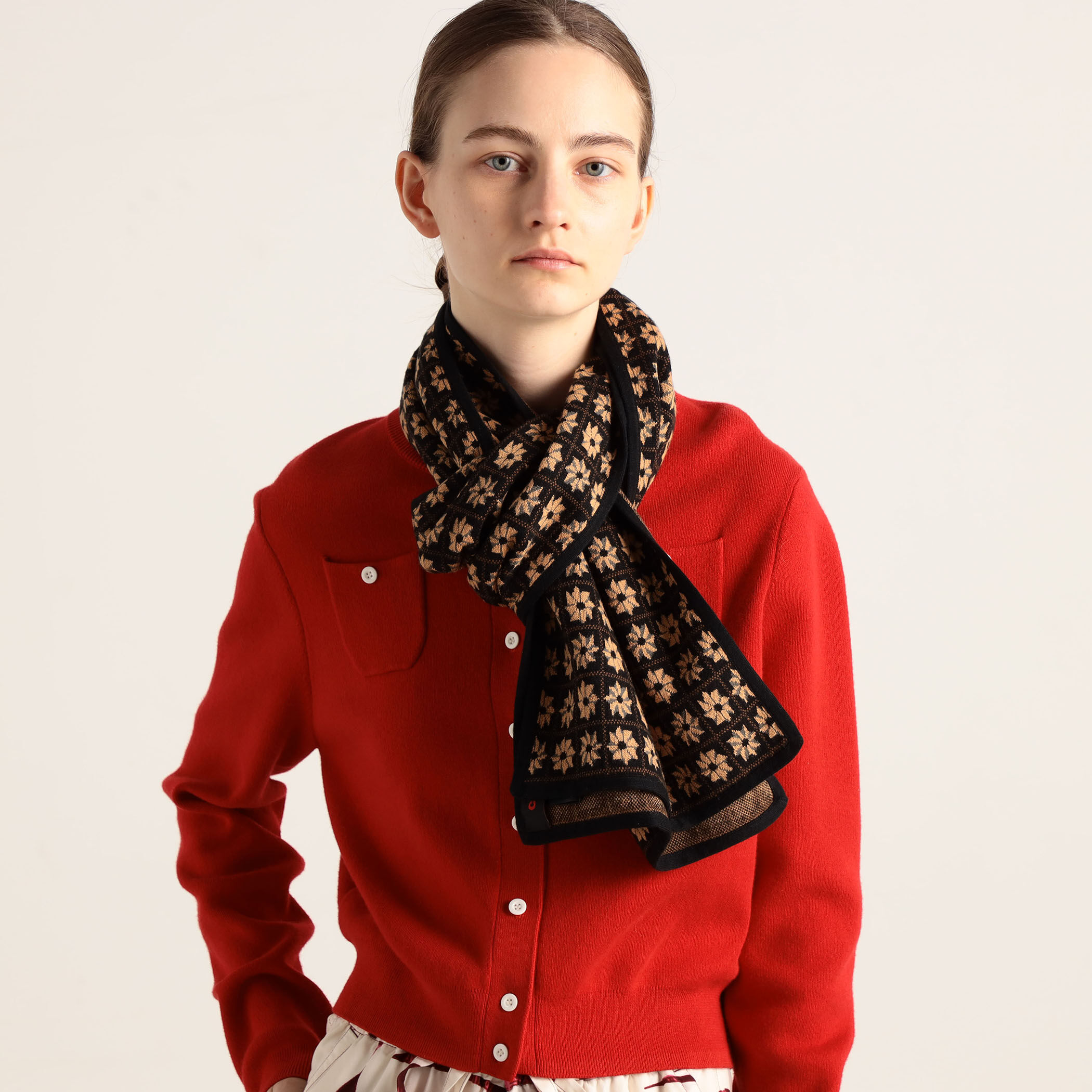 超人気新品 テンダーロイン STOLE ブラウン 酸い COTTON 小物
