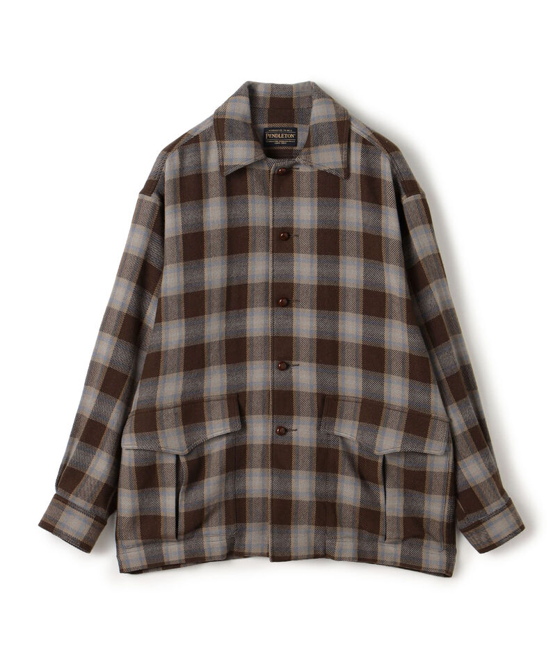 【別注】PENDLETON コットンカシミヤ シャツジャケット