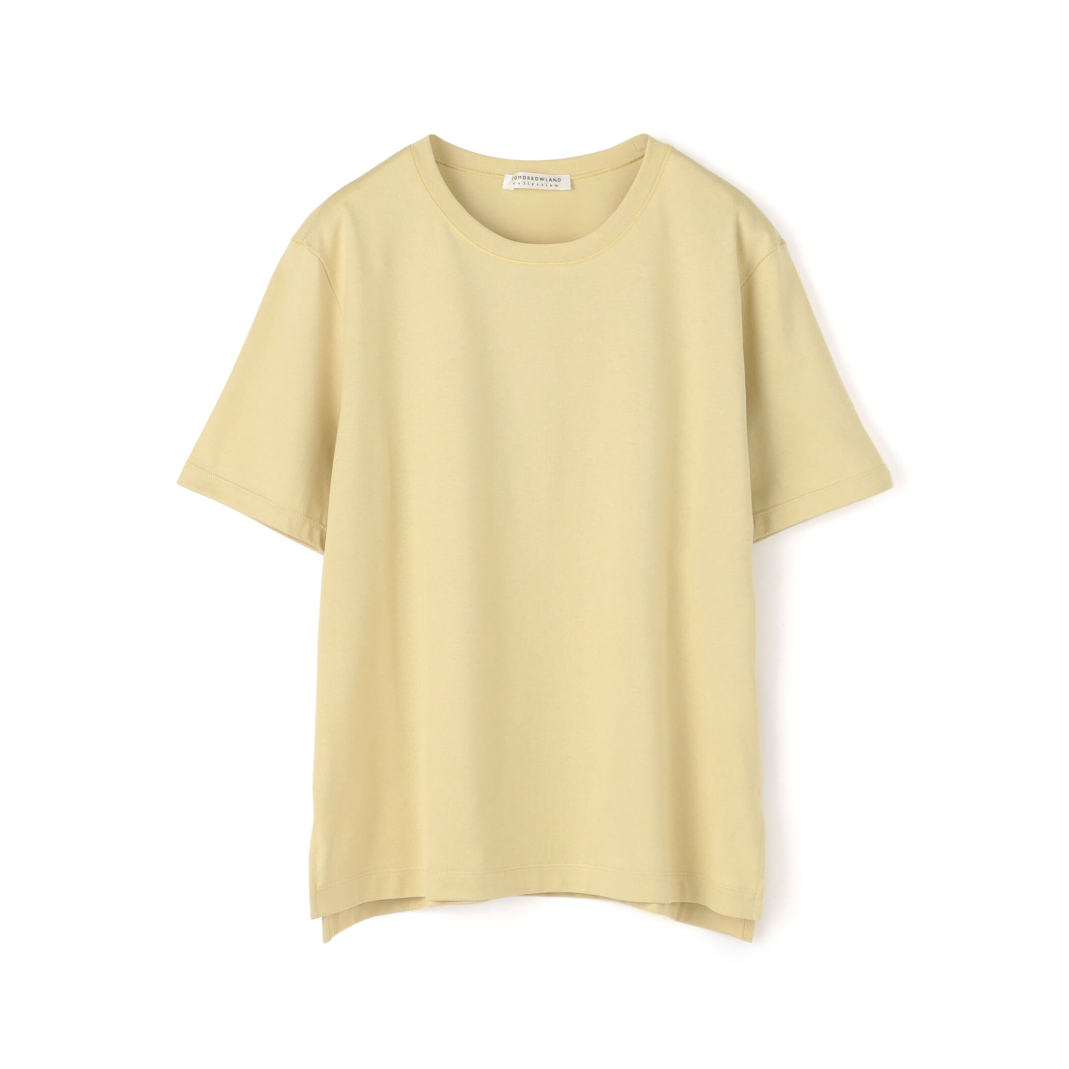 スーピマコットンジャージー クルーネックプルオーバー TOMORROWLAND collection tシャツ スーピマコットンジャージー クルー