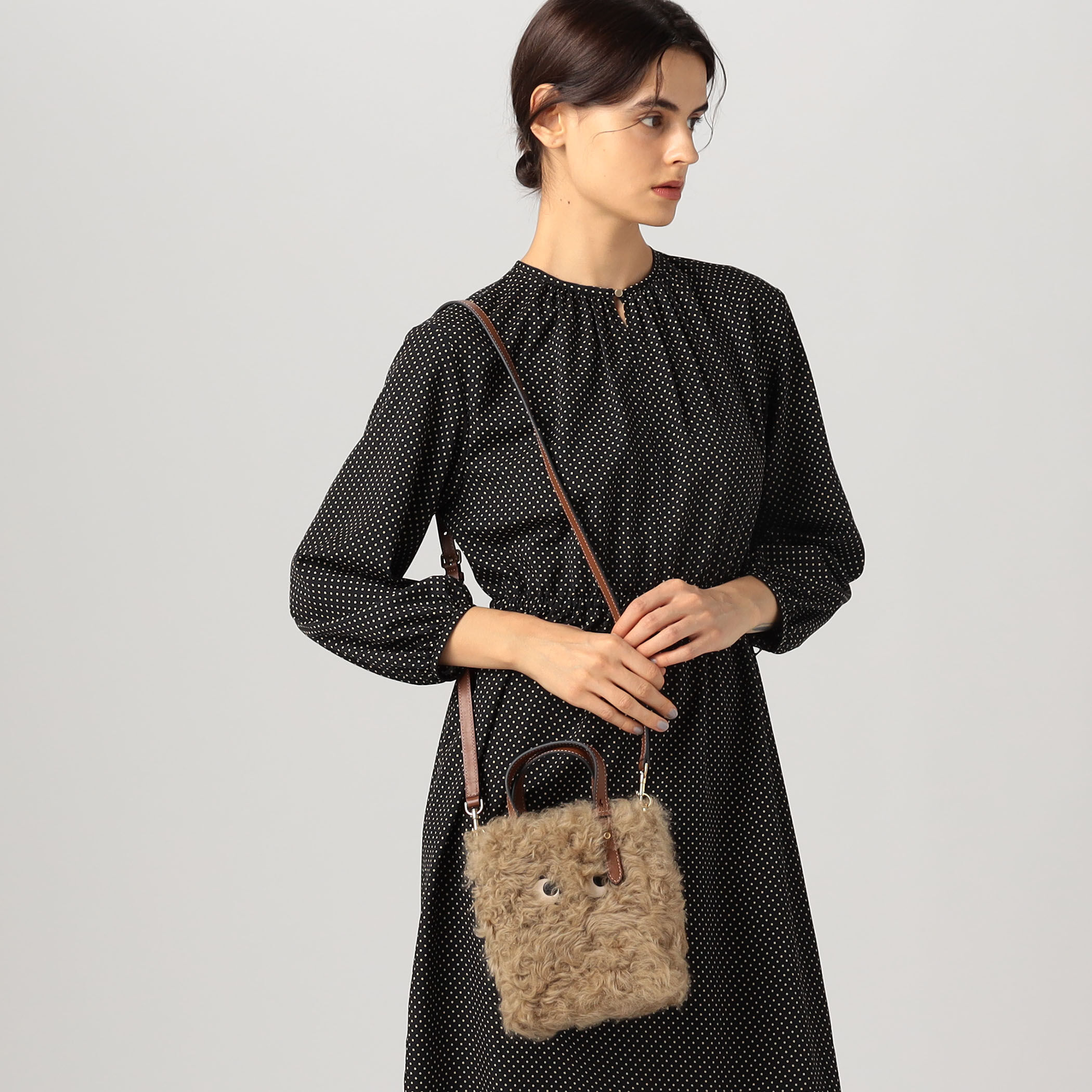 ANYA HINDMARCH N/S TOTE MINI EYES バッグ｜トゥモローランド 公式通販