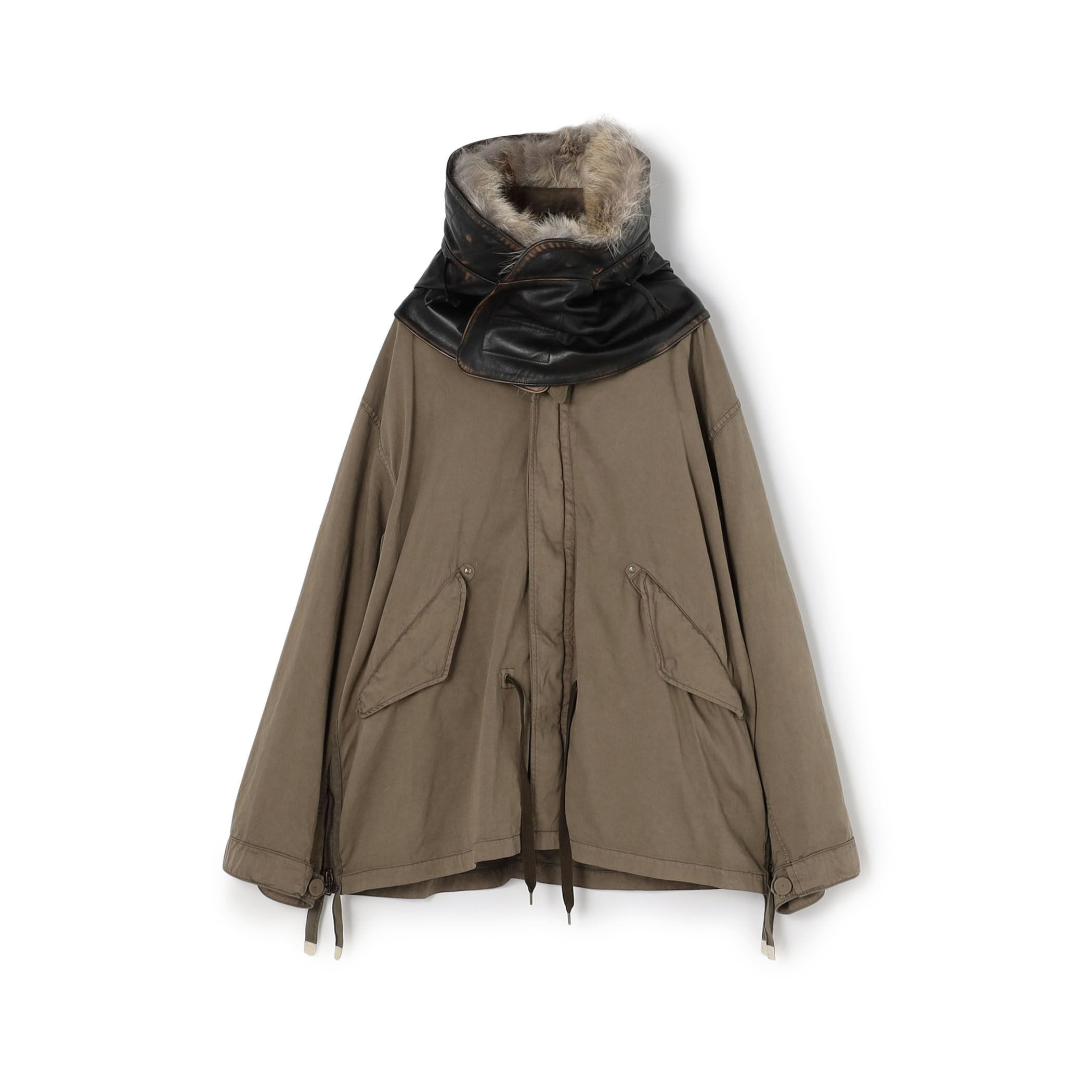 kiminori morishita キミノリモリシタ　コート　08sircus サンヨー×森下公則のコラボ「ブルーフラッグ+キミノリ モリシタ