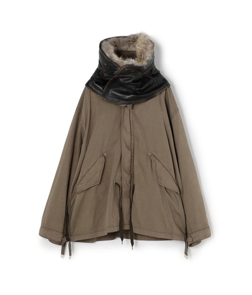 kiminori morishita Garment dyed st mods  with melton liner