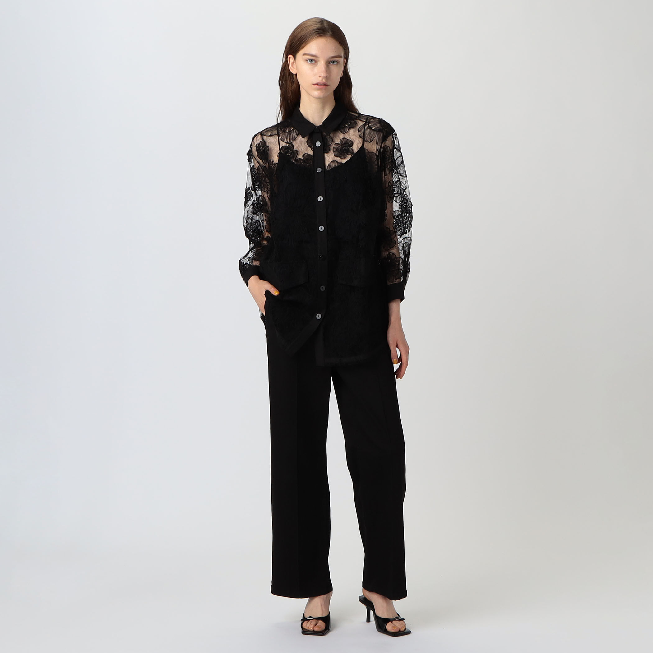 BAUM UND PFERDGARTEN ANNICA レースシャツ｜トゥモローランド 公式通販