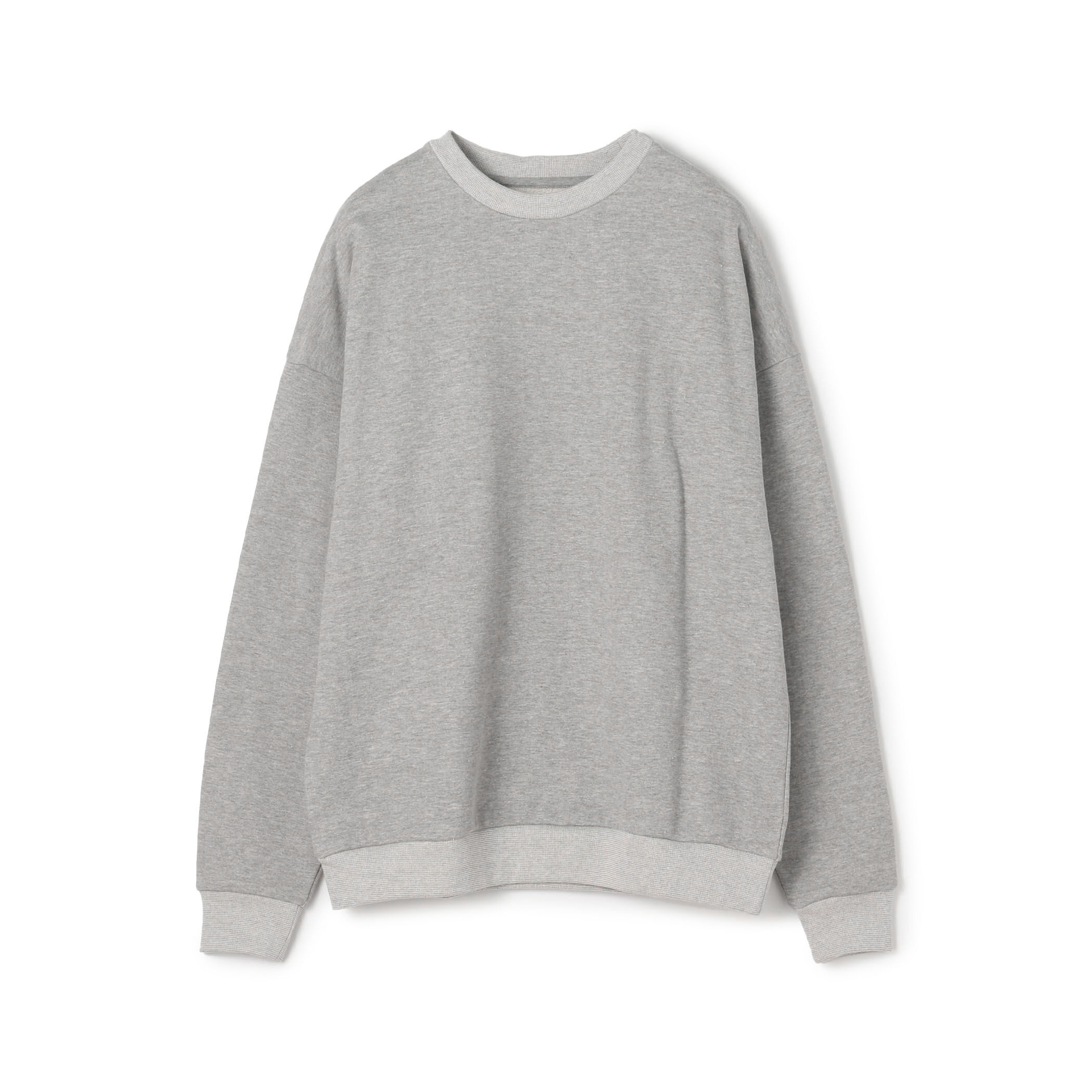 時間19時まで値下げ【美品】ドゥロワー コットン吊り裏毛クルーネックプルオーバー Drawer（ドゥロワー）＞ コットン吊り裏毛クルーネックプルオーバー（T