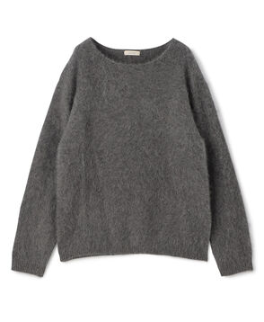 【WEB先行予約】フォックスカシミヤ クルーネックプルオーバー