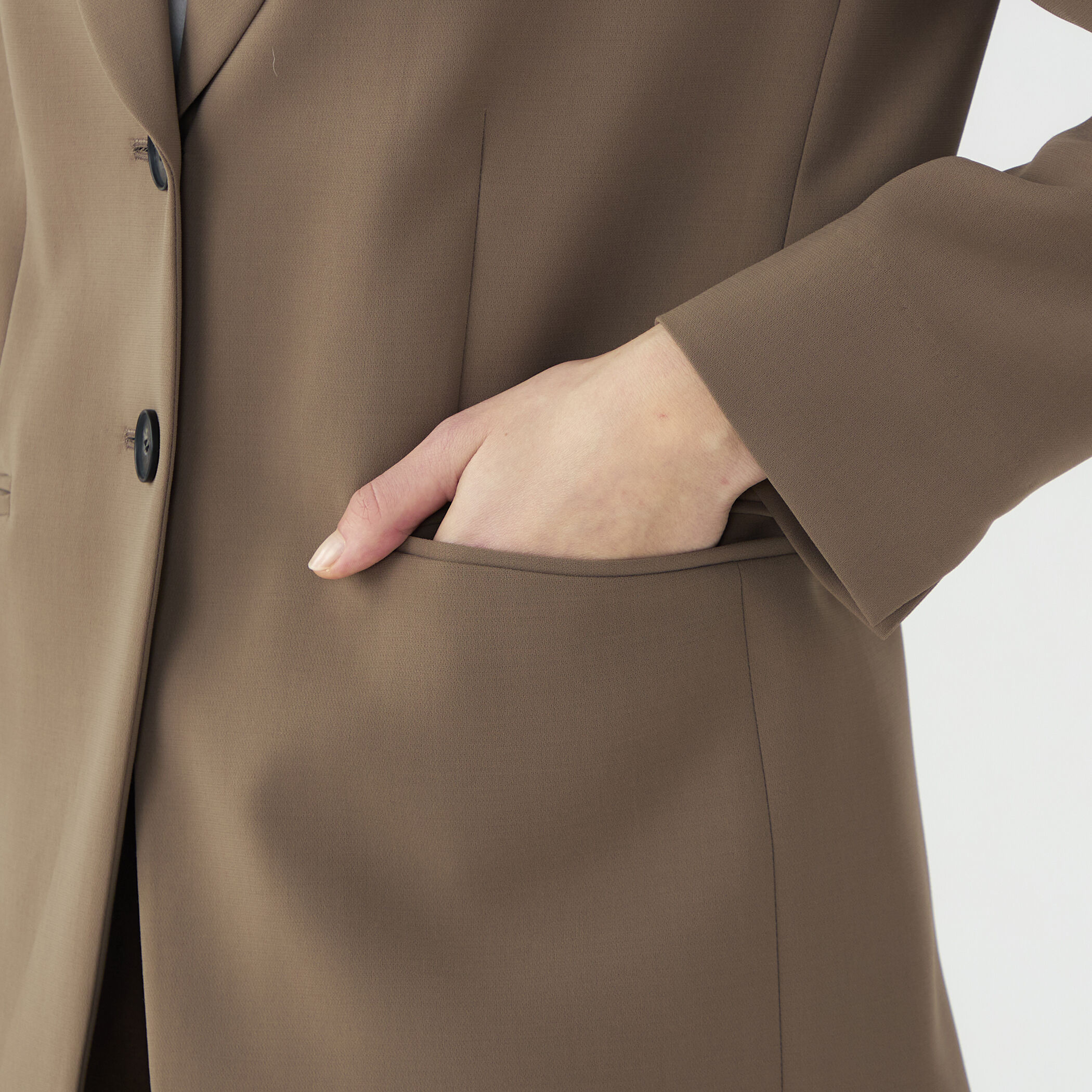 o905127 様 WEB先行予約】ライトダブルクロス 2Bボクシージャケット