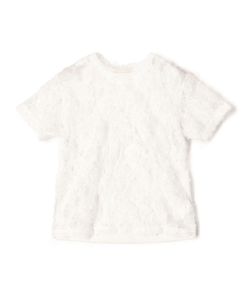 KANAKO SAKAI LACE T-SHIRT