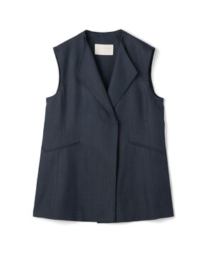 【追加予約】ラスターデニム ミドルジレ