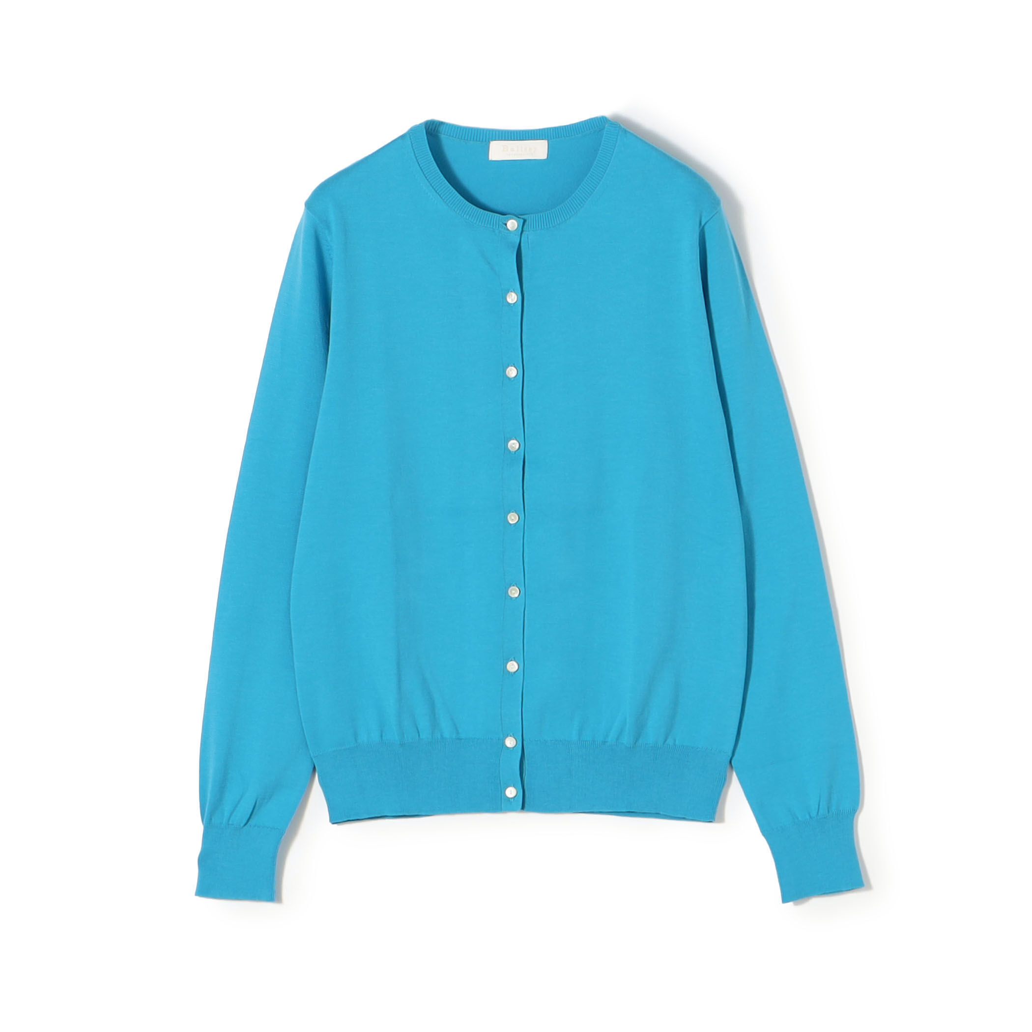 ハイゲージコットン クルーネックカーディガン｜トゥモローランド 公式通販