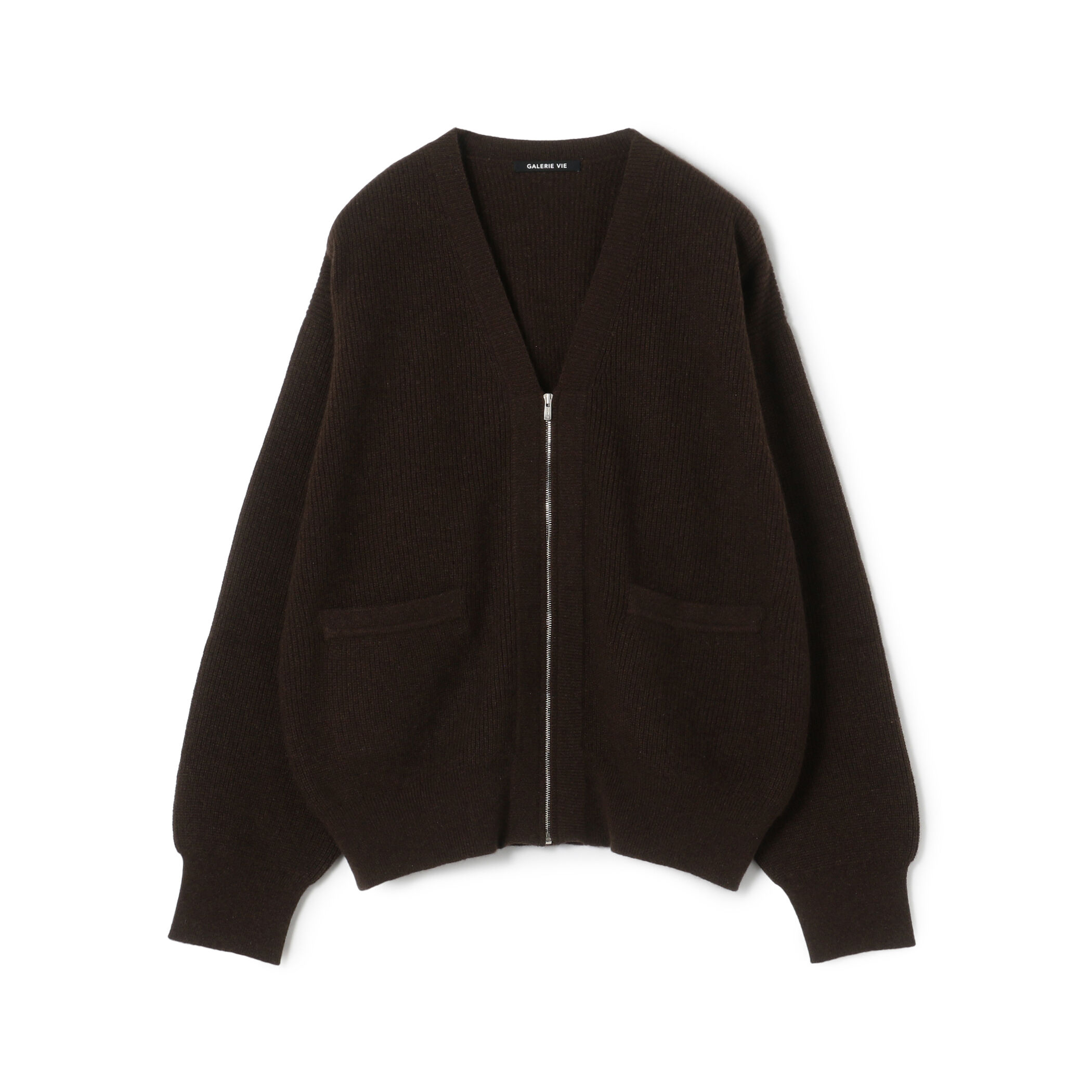 モンゴルヤク ジップアップカーディガン｜トゥモローランド 公式通販