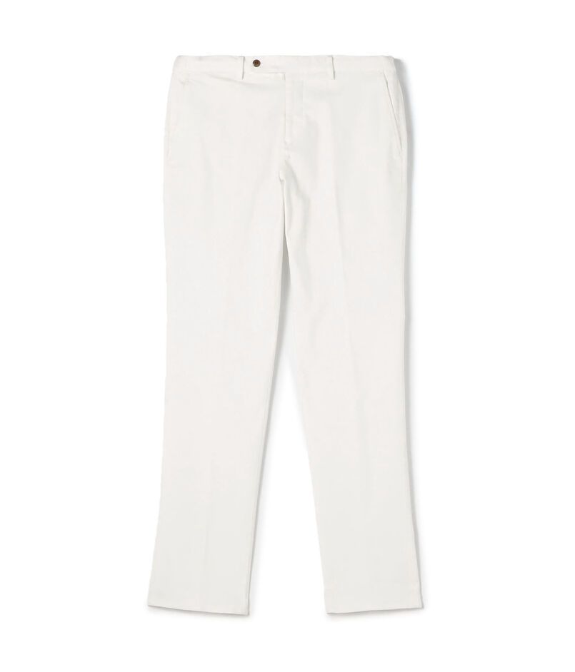 ストレッチチノ バックシャーリングスリムパンツ