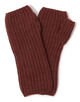 Johnstons of Elgin カシミヤ リブニットグローブ