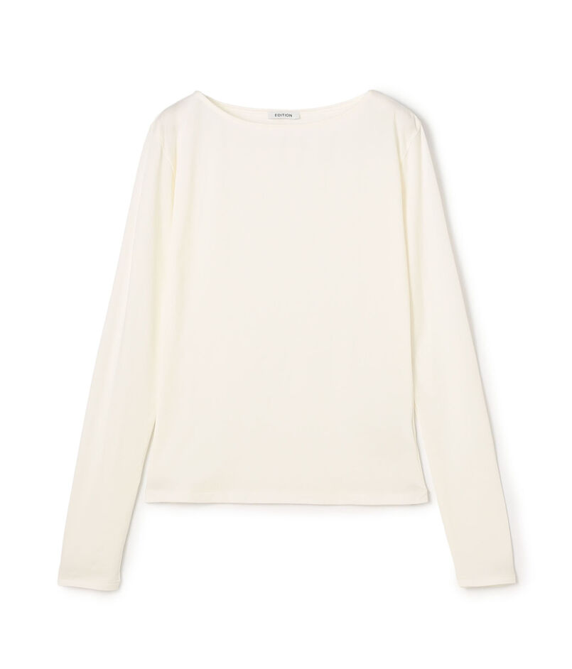 コットンストレッチ プルオーバー