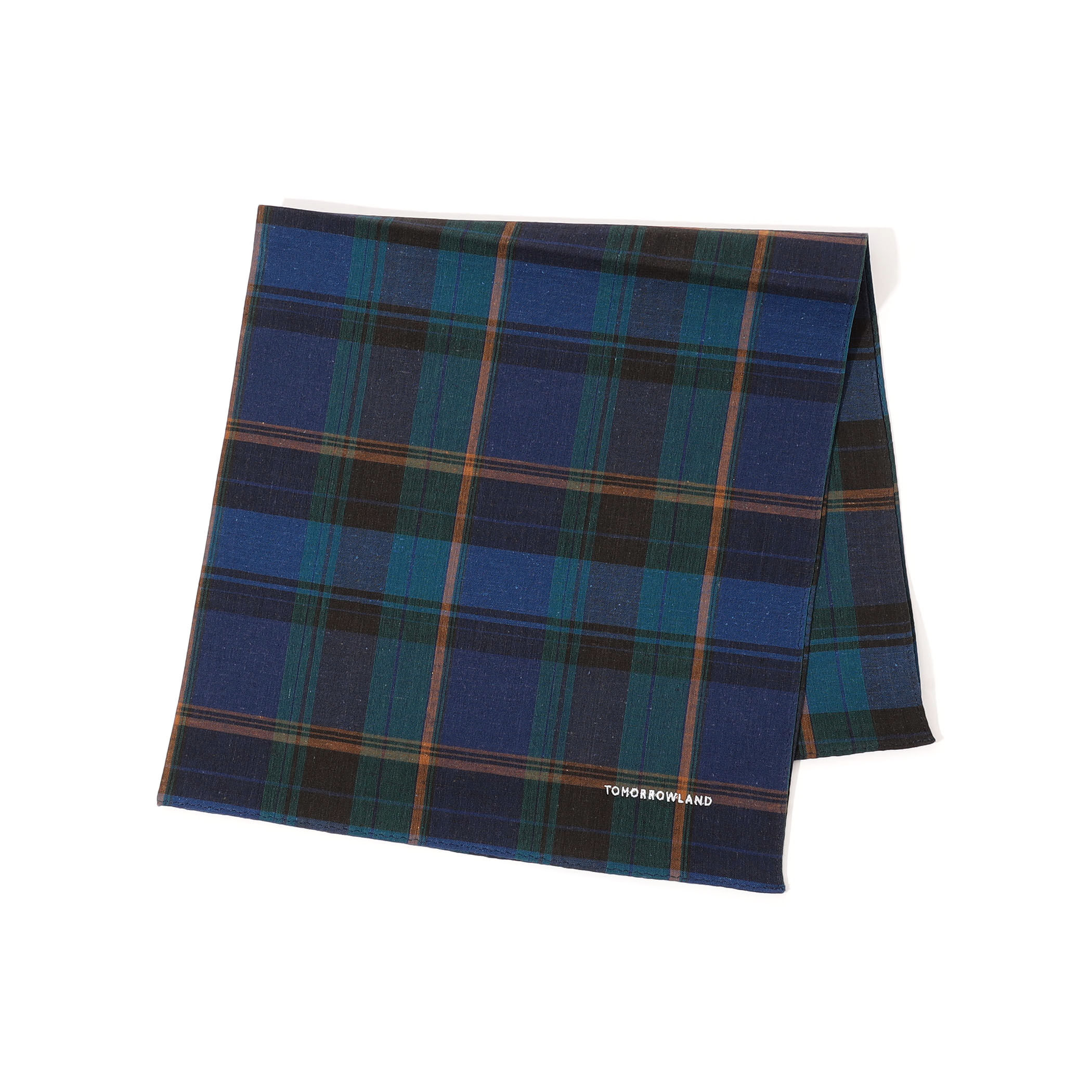 CK   ネイビー チェックハンカチ ガーゼハンカチ チェック ネイビー | タオル・ハンカチ 通販