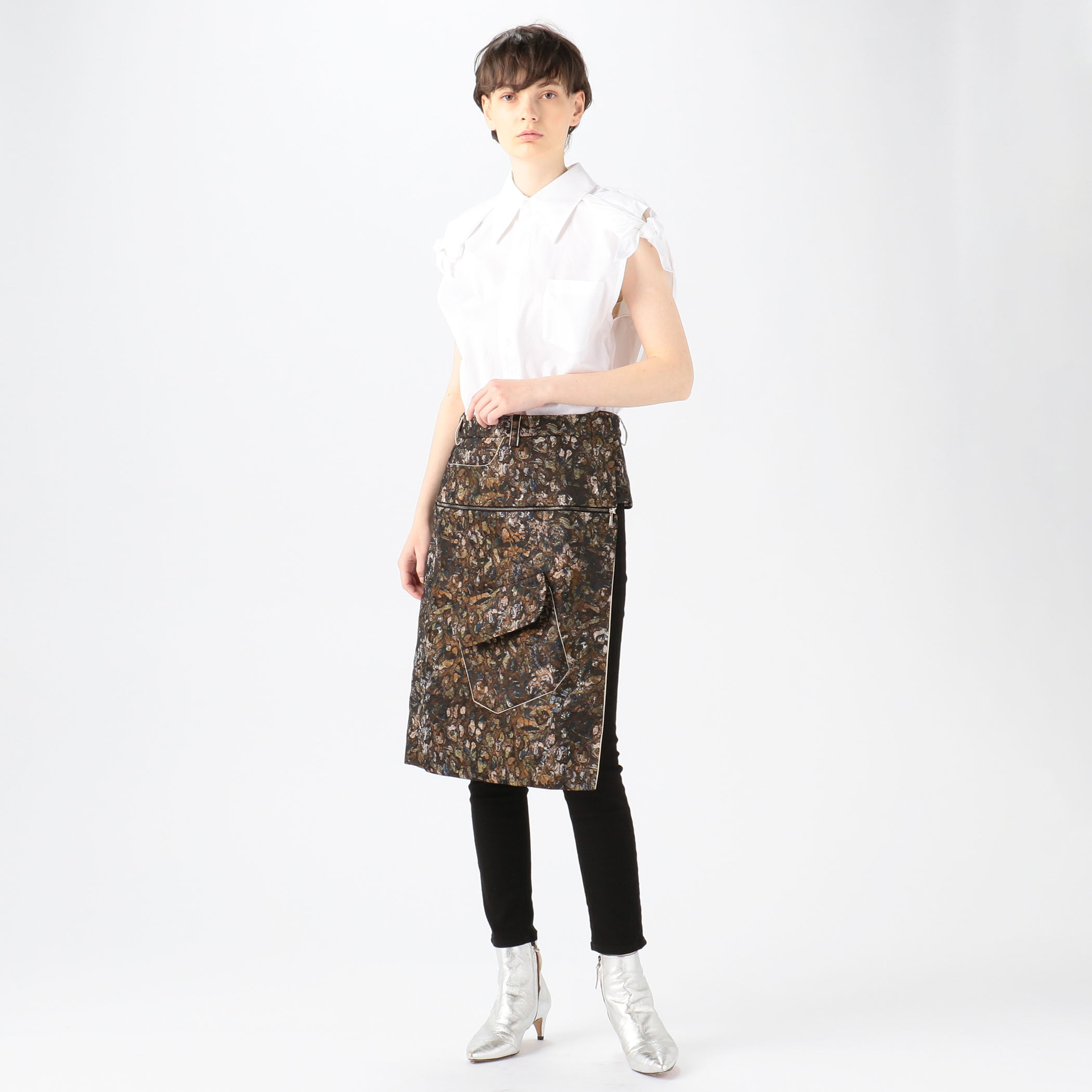 DELADA アシンメトリースカート｜トゥモローランド 公式通販