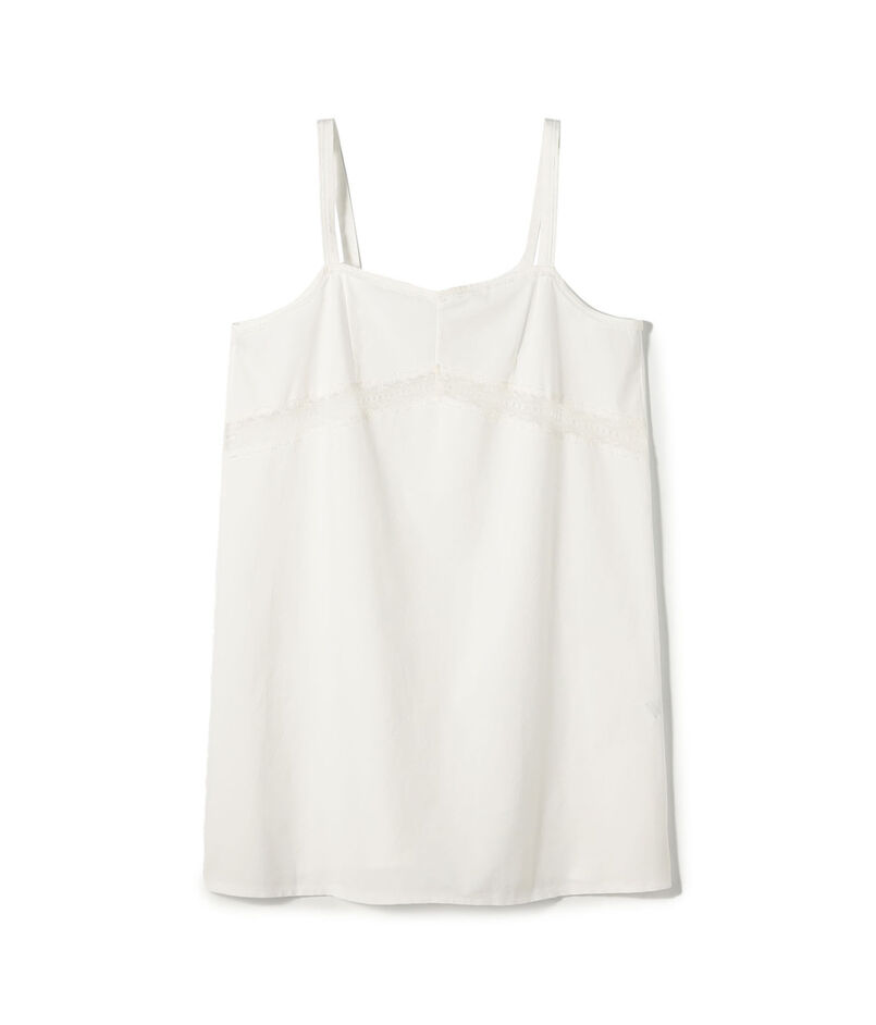 edition pourell コットンレース キャミワンピース