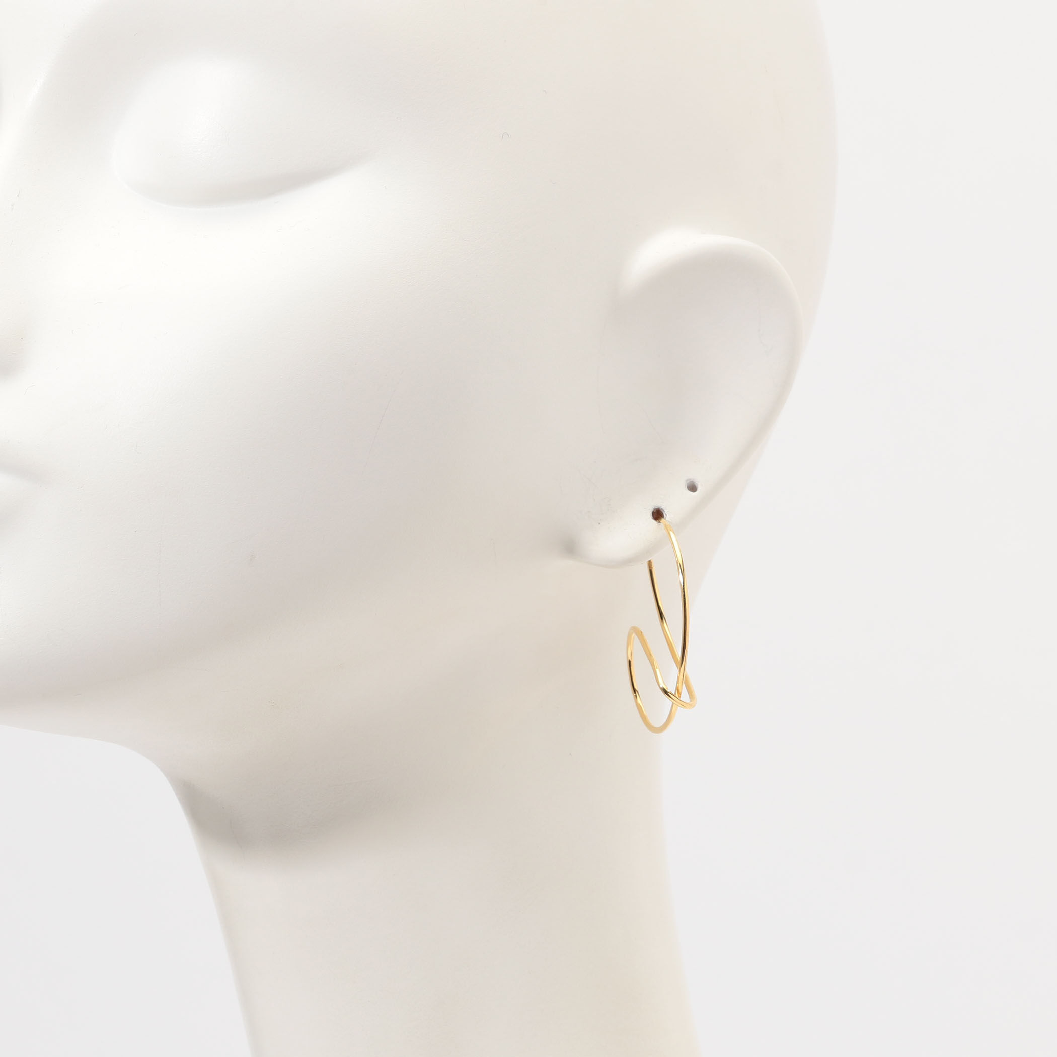 BAR JEWELLERY ゴールドスクリューピアス｜トゥモローランド 公式通販