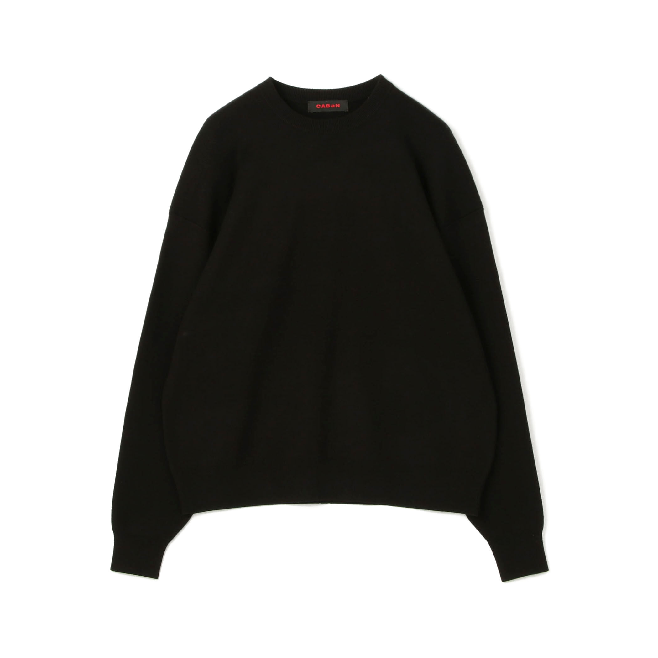 CABaN コットンカシミヤ クルーネックプルオーバー