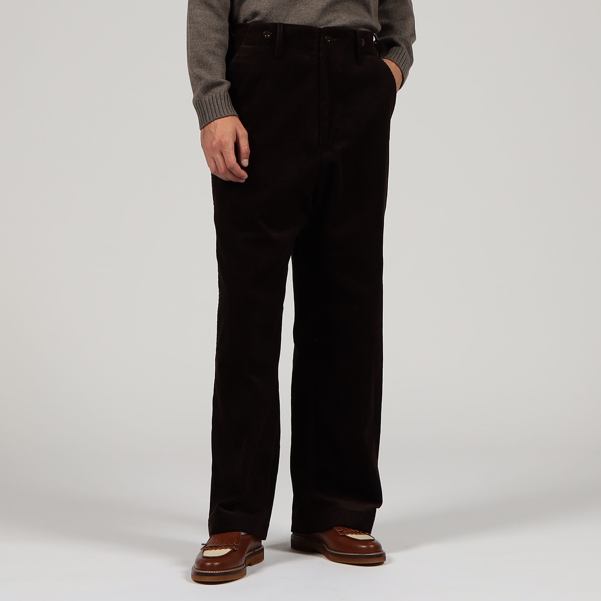 Tangent JOHAN SWEDISH CINCH BACK コーデュロイ トラウザーズ