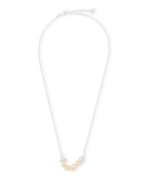 mounir ケシパールネックレス