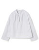コットンブロード プルオーバーブラウス