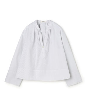 コットンブロード プルオーバーブラウス