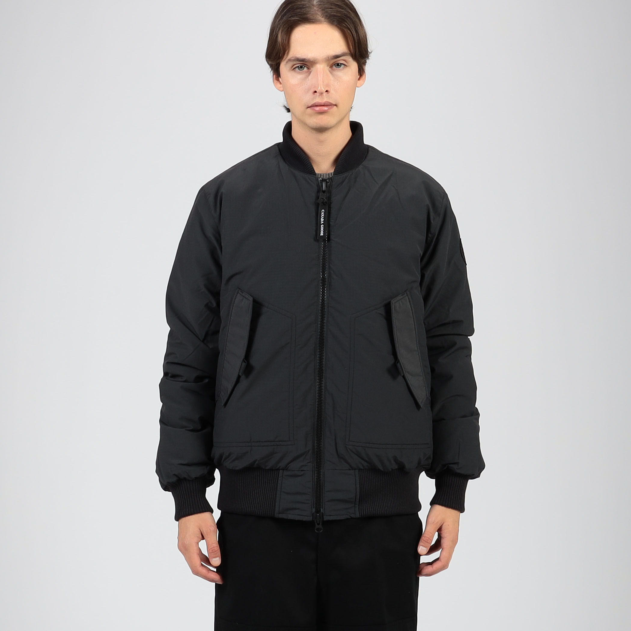 CANADA GOOSE Frasier Bomber コットンナイロン ダウンブルゾン