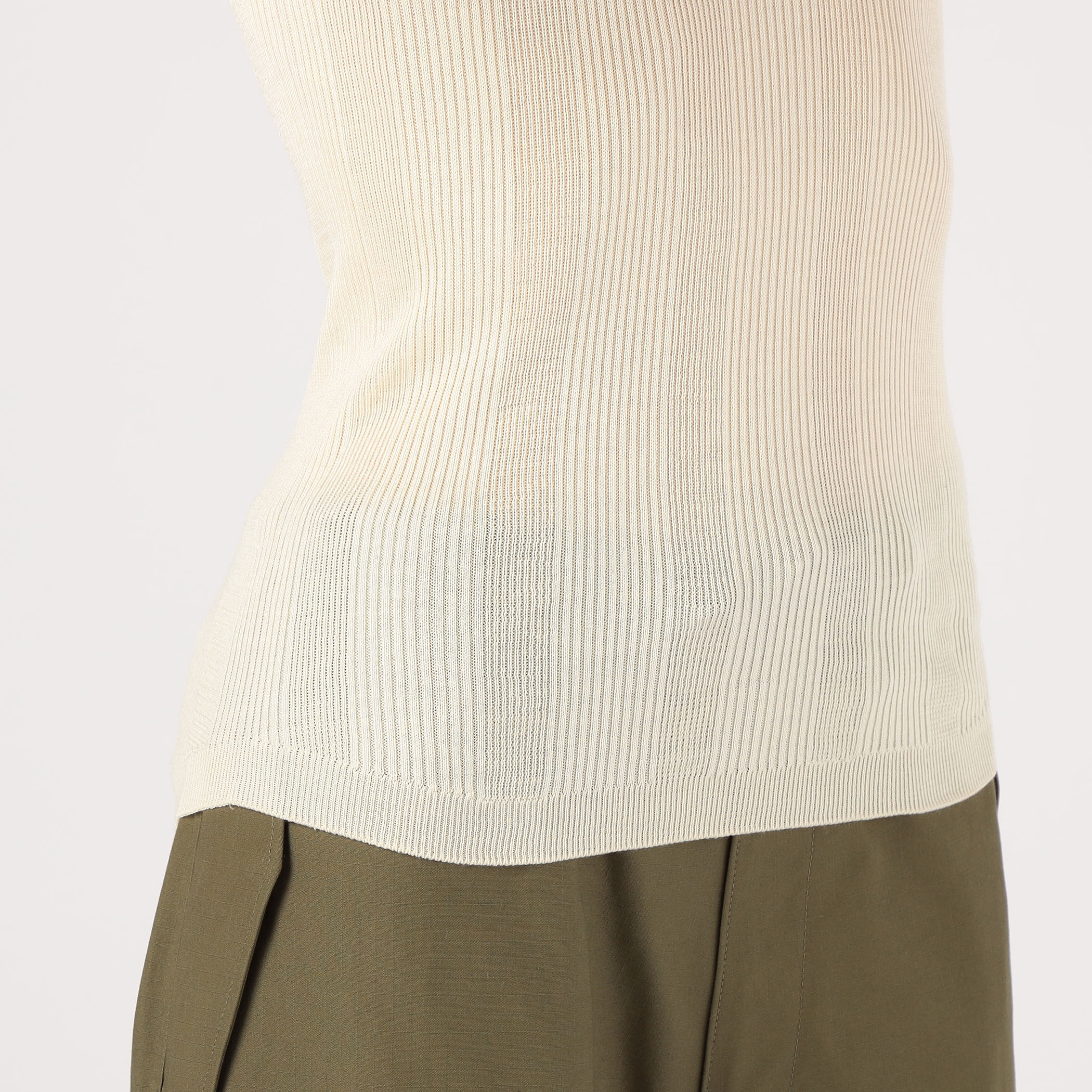 定価2.5万円　新品　タグ付き　ユニオンランチ  SILK  タンクトップ UNION LAUNCH WASHABLE SILK RIB TANK TOP タンクトップ