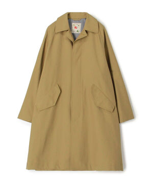 コットンウール ステンカラーコート POPLIN TRENCH