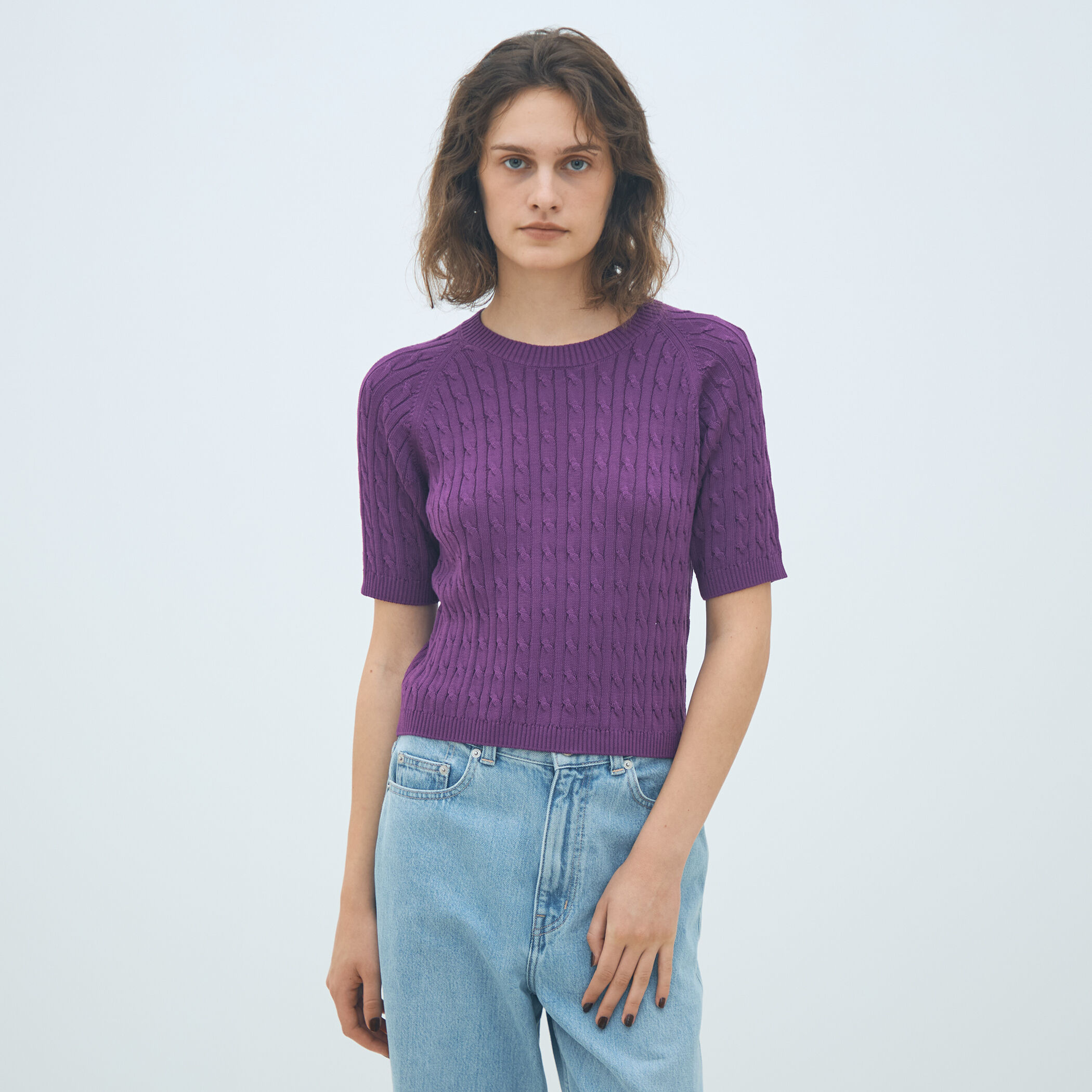 ギザケーブル ハーフスリーブプルオーバー｜トゥモローランド 公式通販