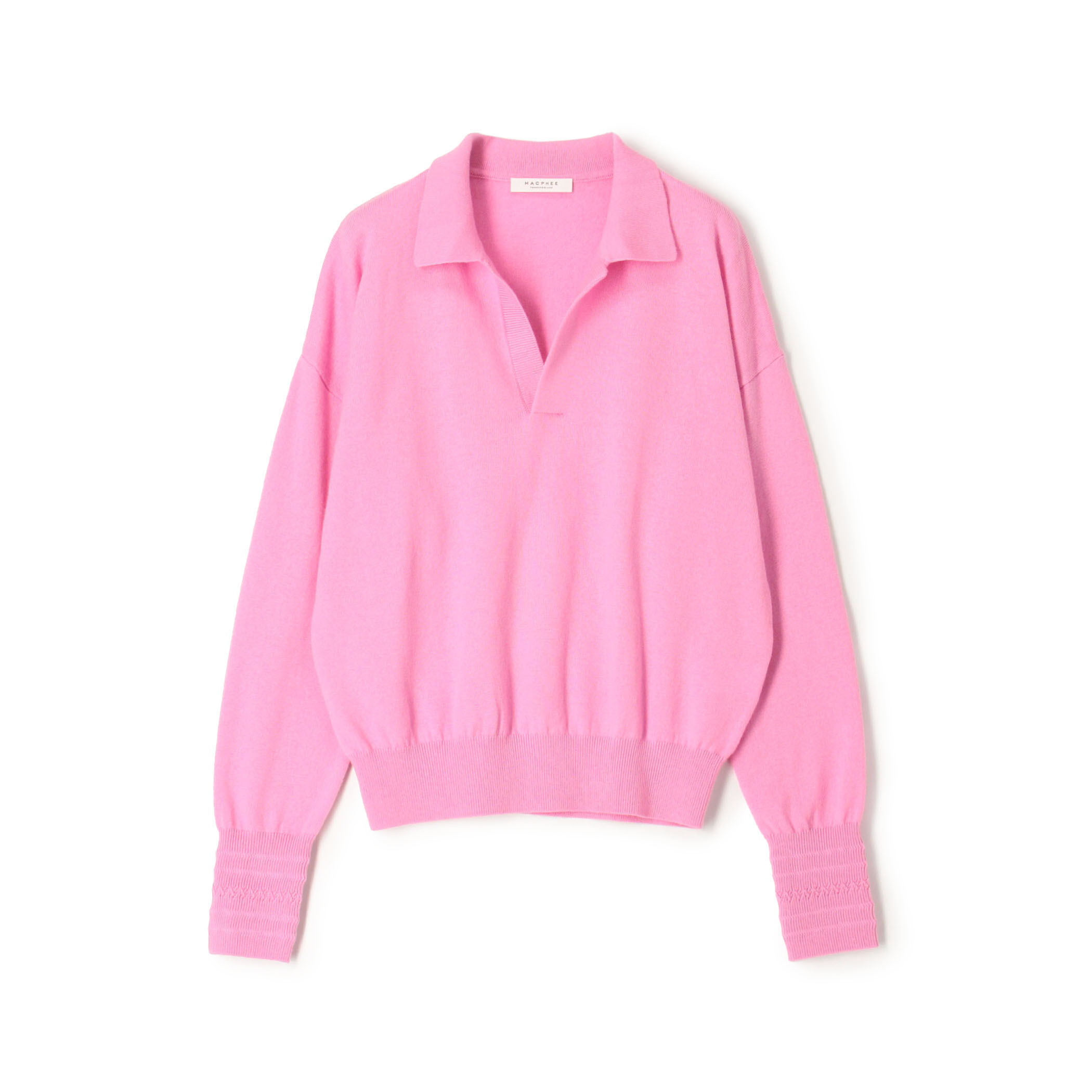 コットンウール ポロプルオーバー｜トゥモローランド 公式通販