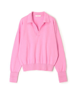 コットンウール ポロプルオーバー