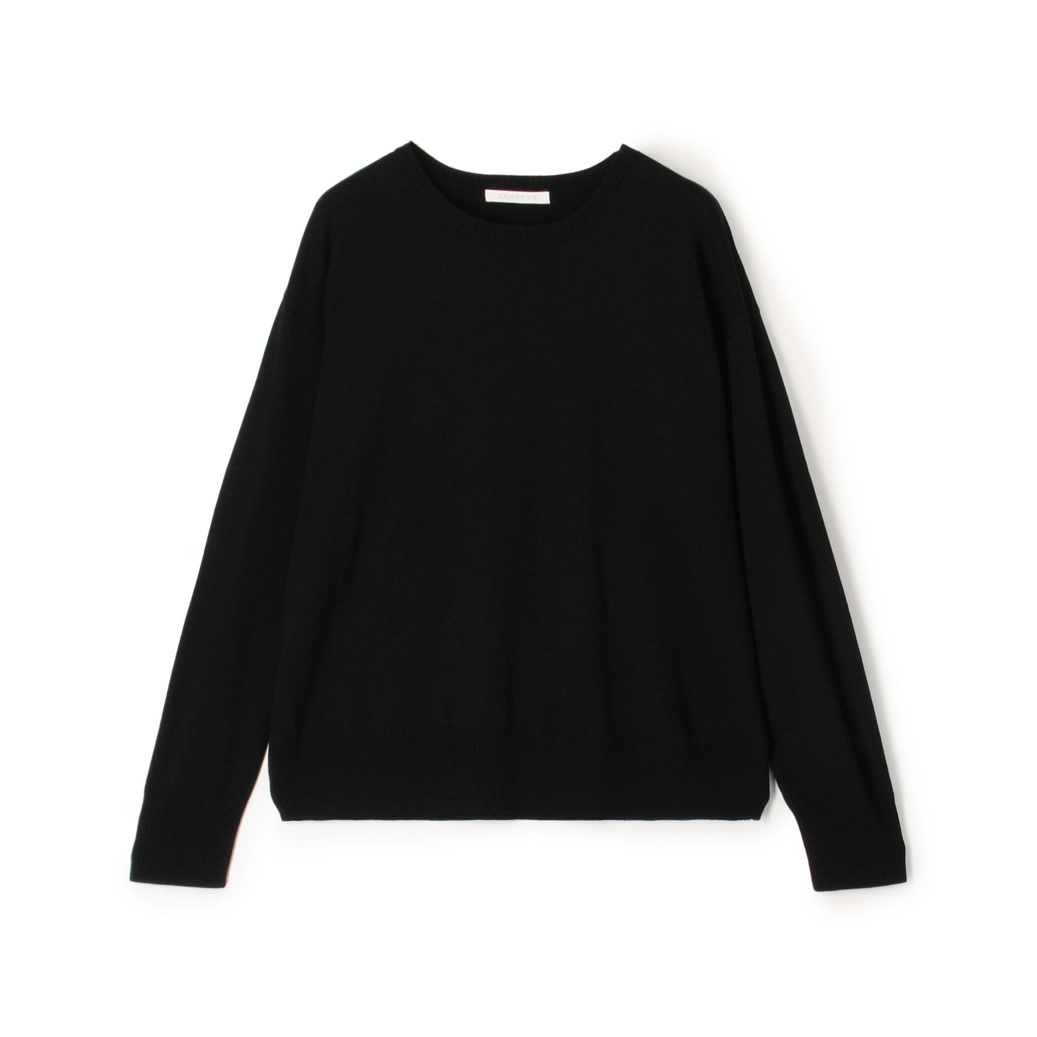 ギャルリーヴィーウーステッドウール　クルーネックニット　ダークブルー ウーステッドウール クルーネックプルオーバー｜トゥモローランド 公式通販