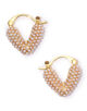 Kenneth Jay Lane HEART Pearl ピアス