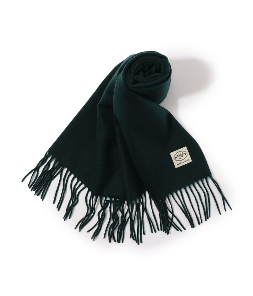 カシミヤシルク ドット リバーシブルストール