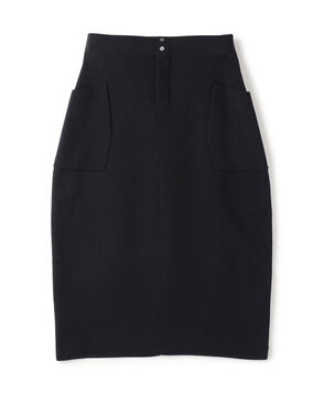 ■ミラノリブ コクーンミディスカート