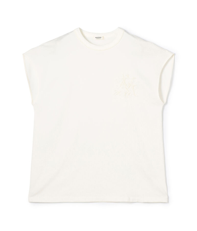 コットンジャージー エンブレムTシャツ