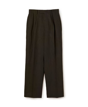 edition pourell リネン タックパンツ