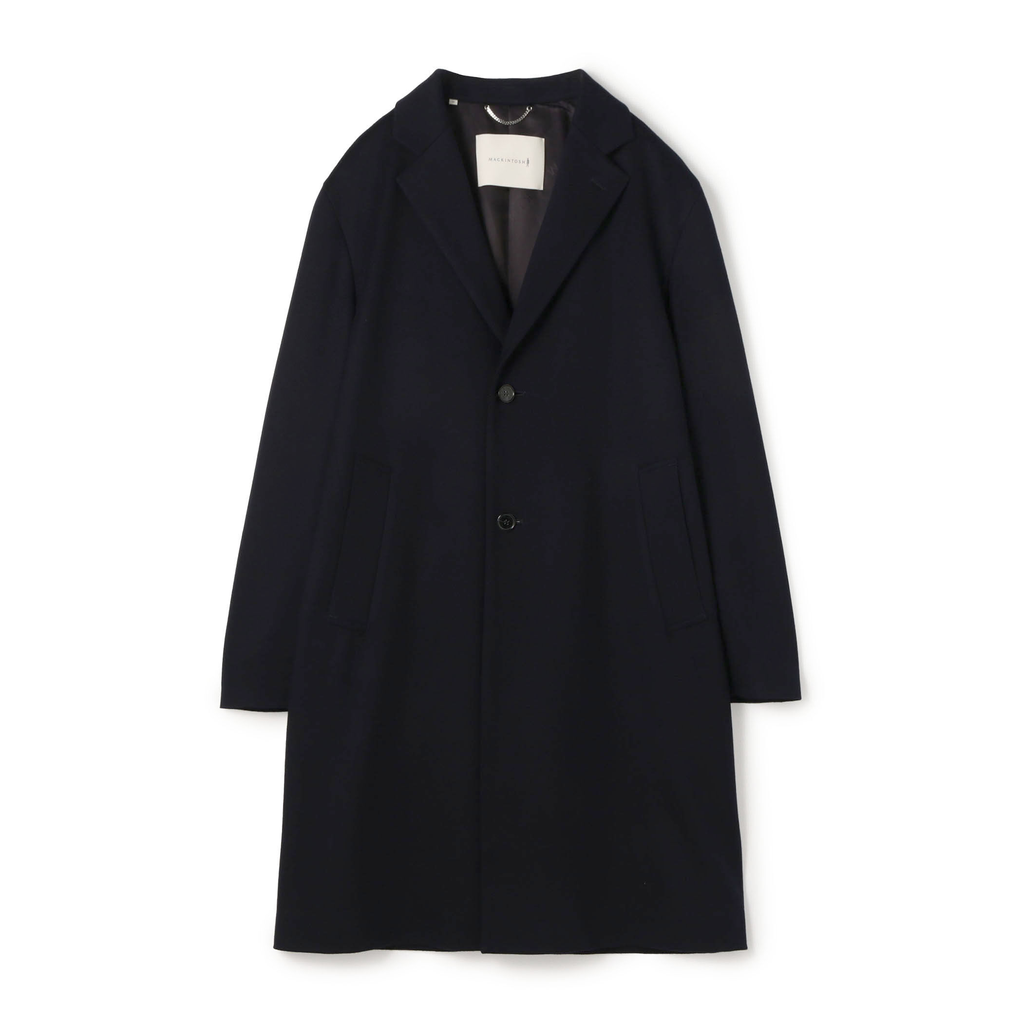 EDIFICE【Loro Piana】ダブルブレスト チェスターコート 46 MACKINTOSH STANLEY チェスターフィールドコート Loro Piana Rain