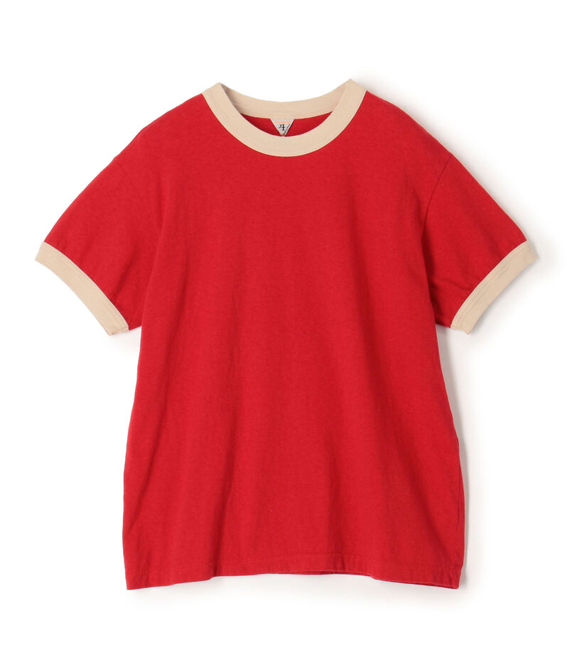 【別注】FilMelange コットン リンガーTシャツ
