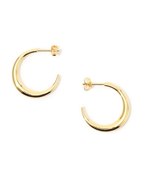 Otiumberg. Graduated hoops ゴールド ピアス
