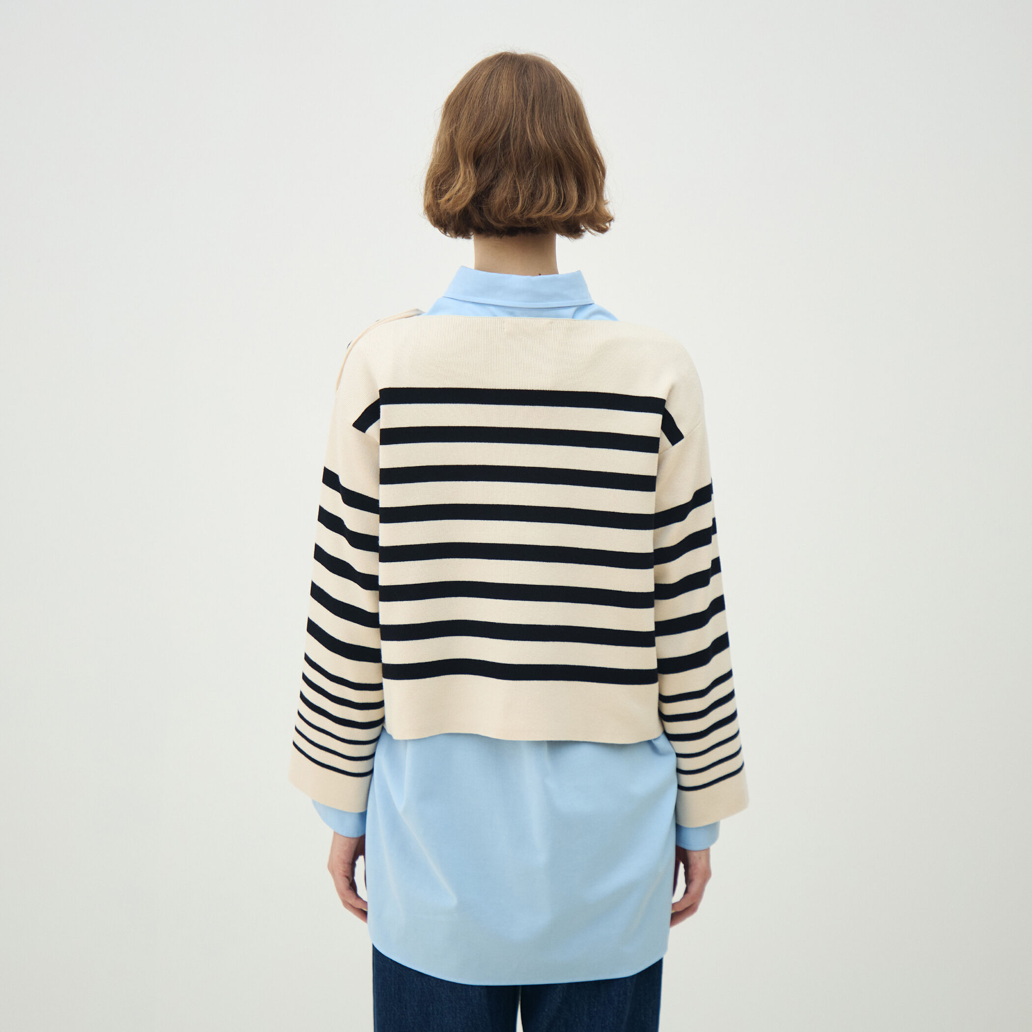 【新品タグ付】マジソンブルー　別注「Hello」ボーダーボートネックプルオーバー MADISONBLUE(マディソンブルー)｜BORDER BOAT NECK PO ボーダー ボート