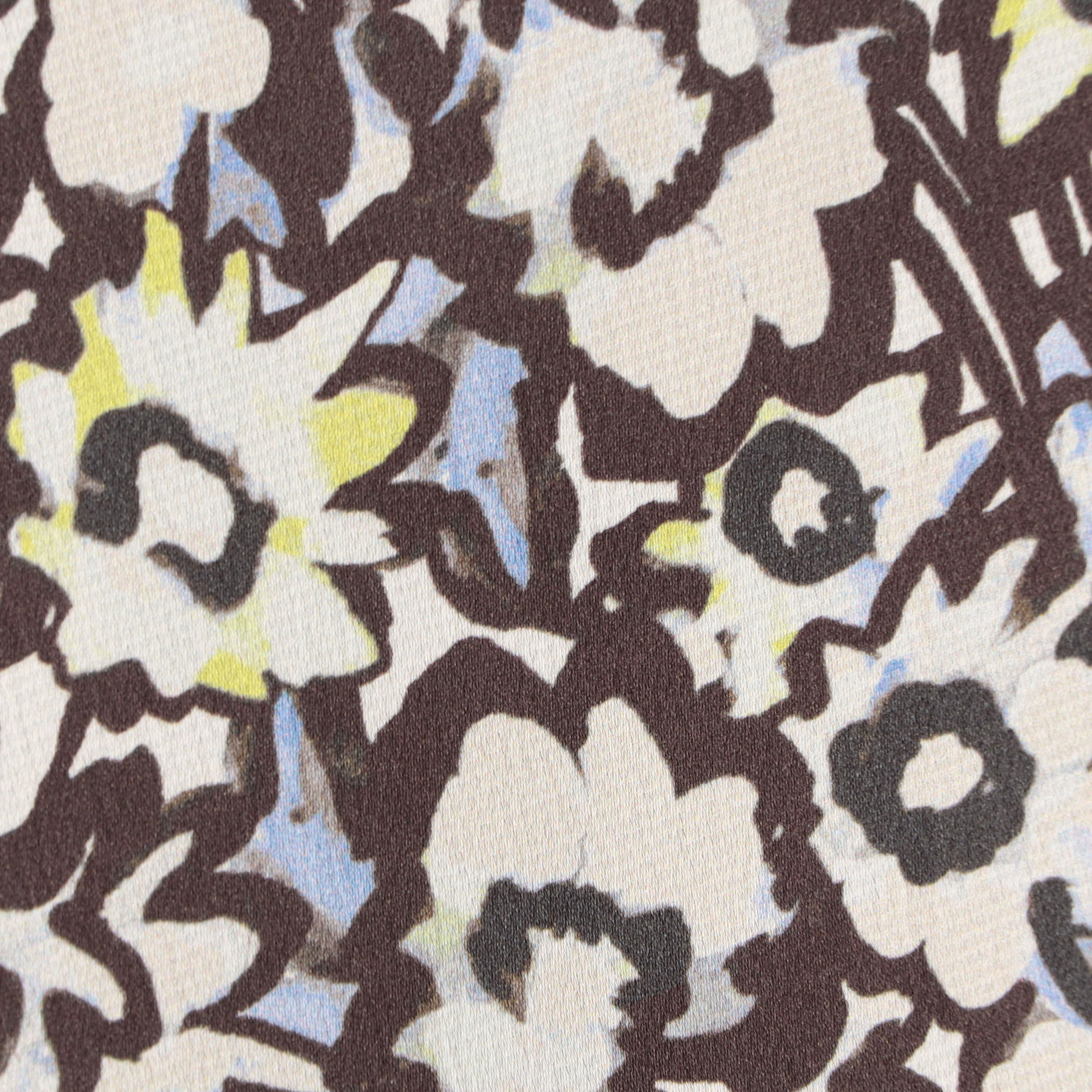 Ballsey フラワープリント　プリーツワンピース　トゥモローランド Ballsey ワンピース ブルリーフラワープリント クルーネック