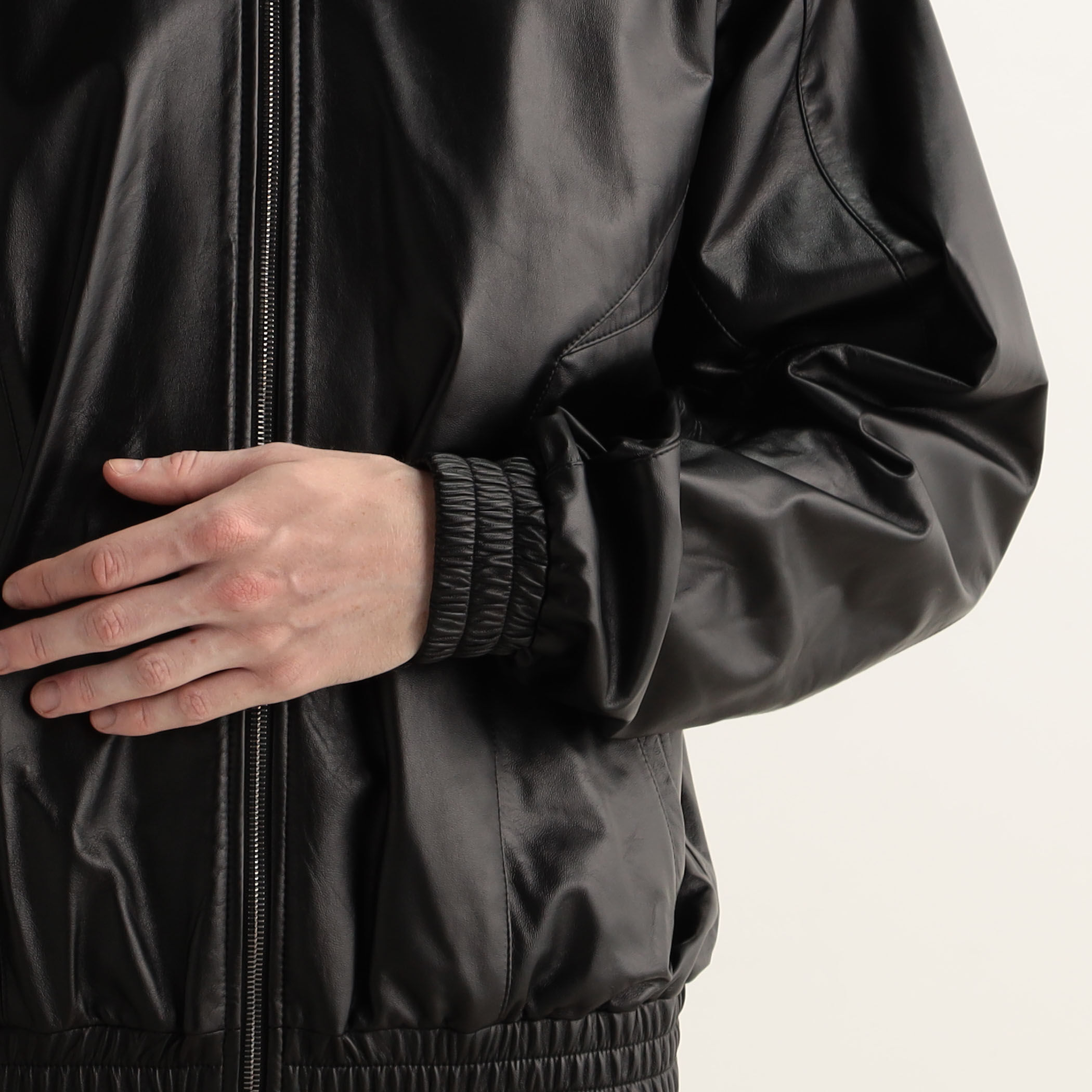Edition×DENIM NAPPA GLOVER TRACK JACKET｜トゥモローランド 公式通販