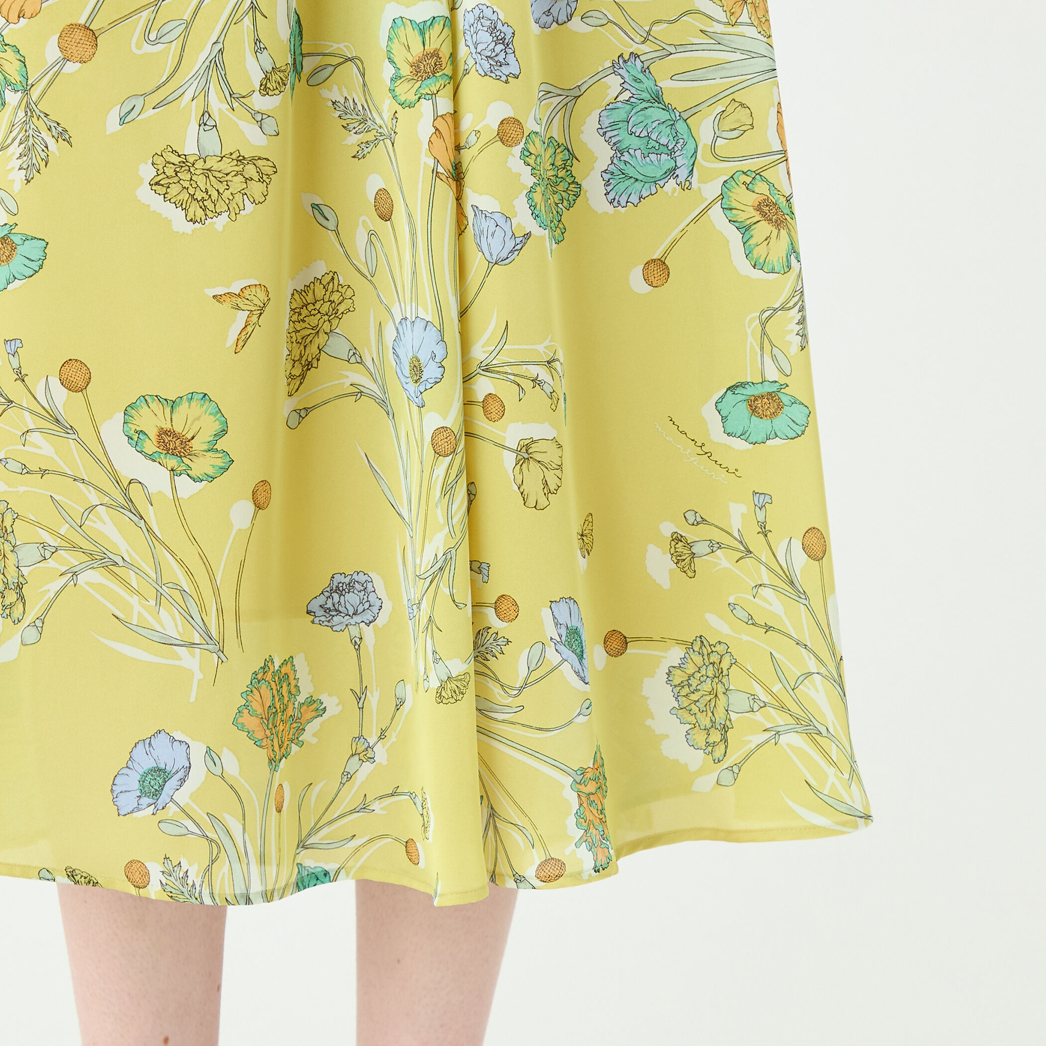 別注】manipuri for Ballsey Collage Bloom アシンメトリータックス