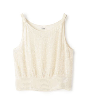 BODE BEADED MYRTLE SHIRT ビーズエンブロイダリーブラウス