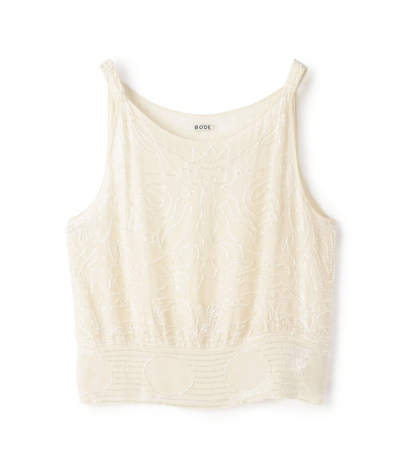 BODE BEADED MYRTLE SHIRT ビーズエンブロイダリーブラウス